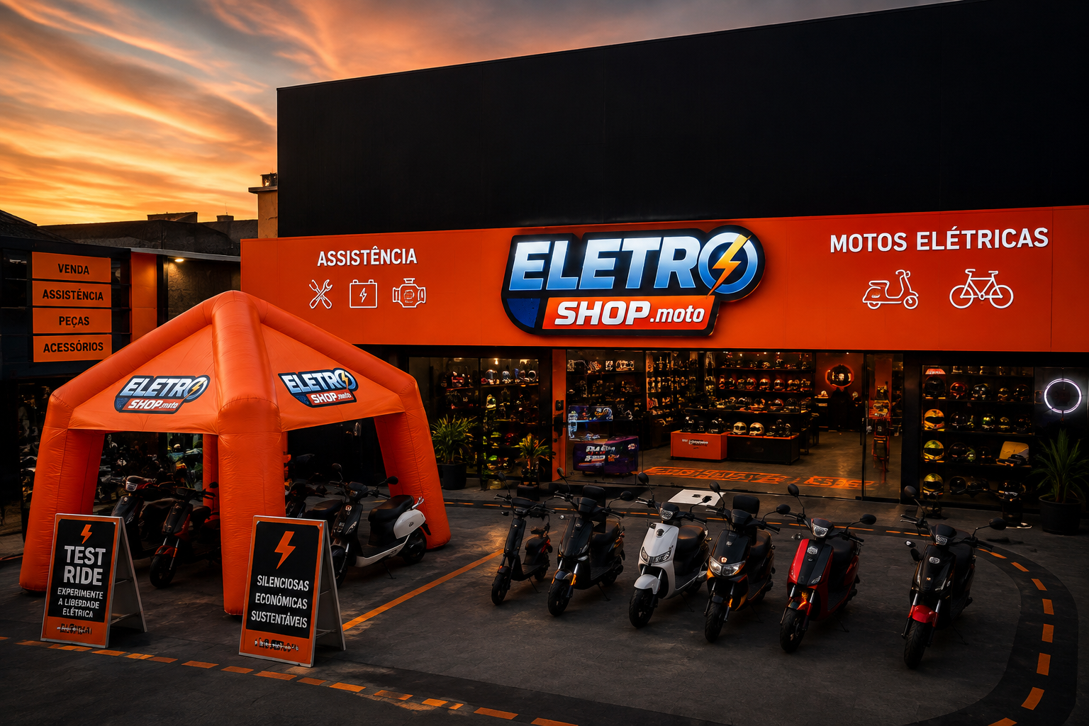 Projeto Eletro Moto Shop — Website + E-commerce + SEO Local + Estratégia Digital