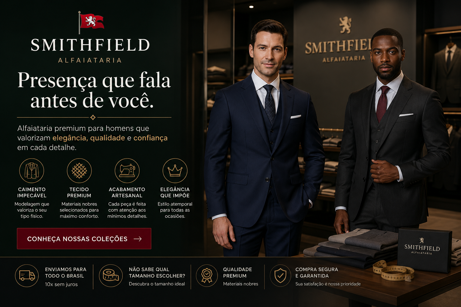 Projeto Smithfield — E-commerce + Branding + Experiência de Compra